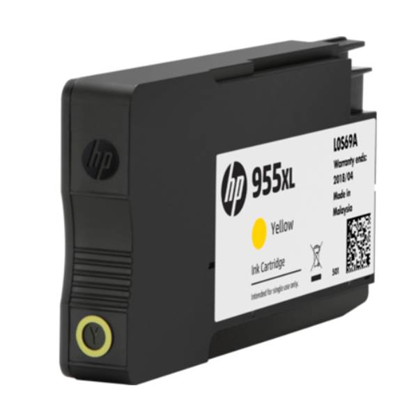 HP 955XL Original Ink Cartridge - Yellow (L0S69AA)(L0S69AA) - 1