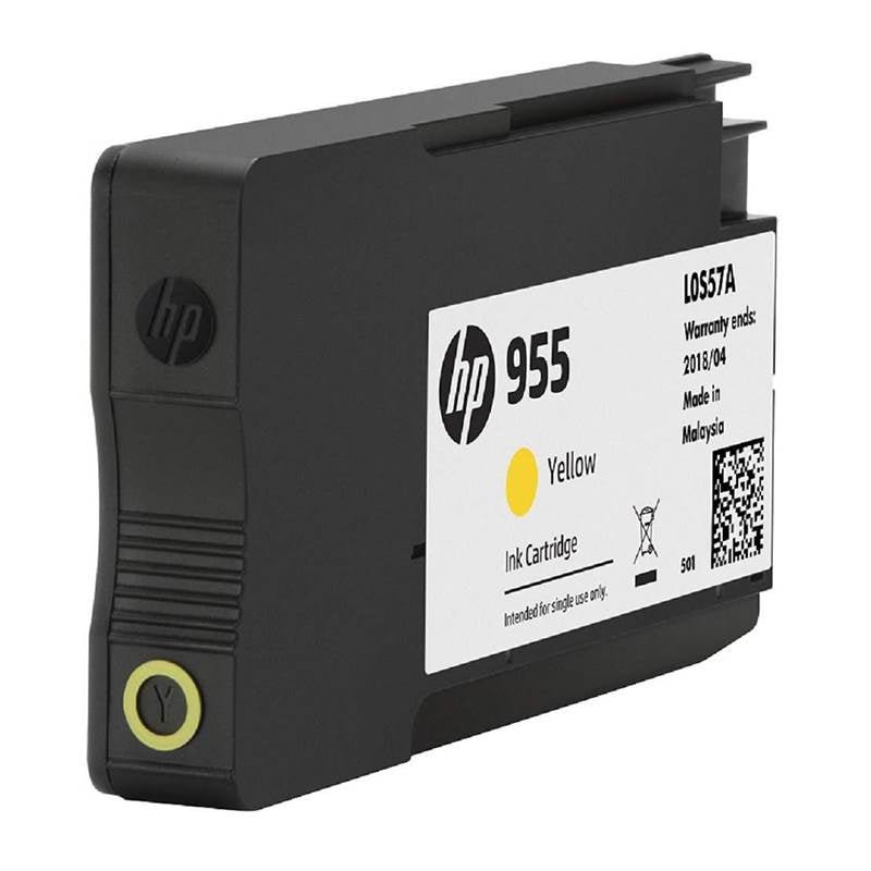 HP 955 Original Ink Cartridge - Yellow (L0S57AA)(L0S57AA) - 1