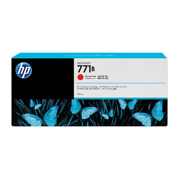HP 771B 775ML Ink Cartridge - Chromatic Red (B6Y00A)(B6Y00A) - 1