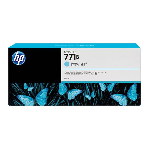 HP 771B 775ML Ink Cartridge - Light Cyan (B6Y04A)(B6Y04A) - 1
