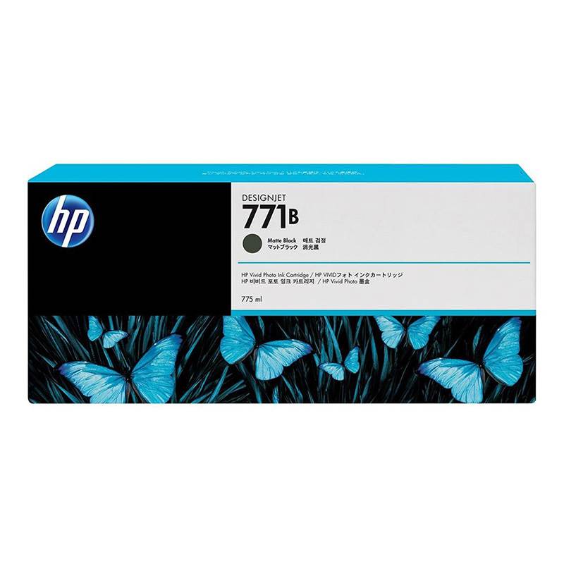 HP 771B 775ML Ink Cartridge - Matte Black (B6X99A)(B6X99A) - 1