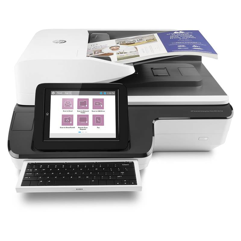 HP ScanJet Enterprise Flow N9120 fn2 Flatbed Document Scanner(L2763A) - 3