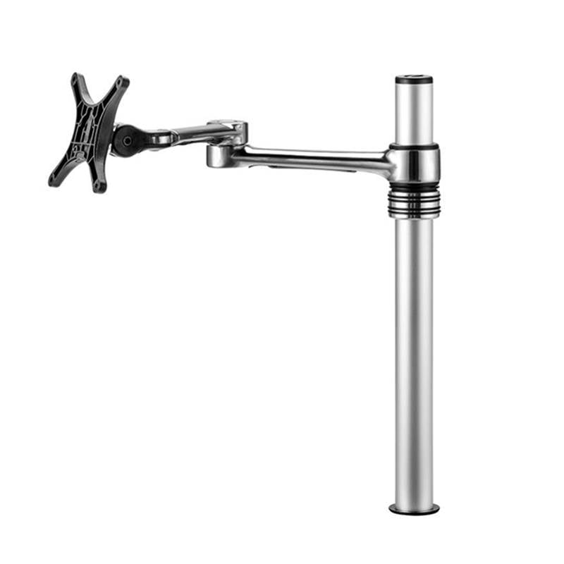 Atdec AF-AT Single Pole Articulated Arm Stand - Silver(AF-AT-P) - 1