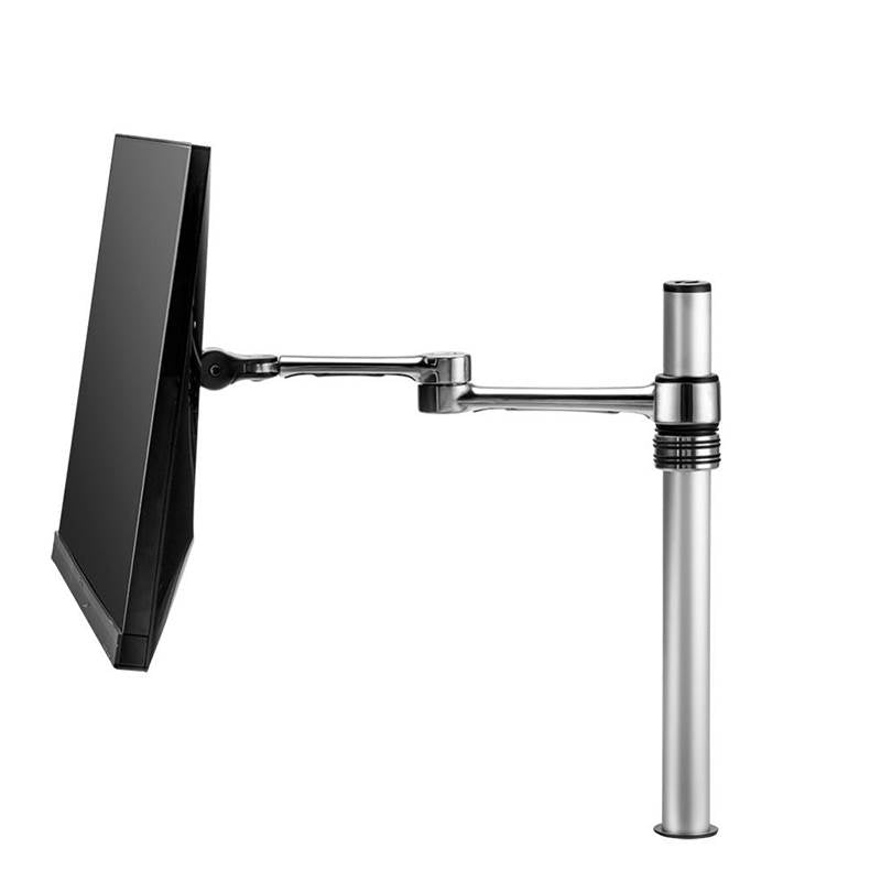 Atdec AF-AT Single Pole Articulated Arm Stand - Silver(AF-AT-P) - 2