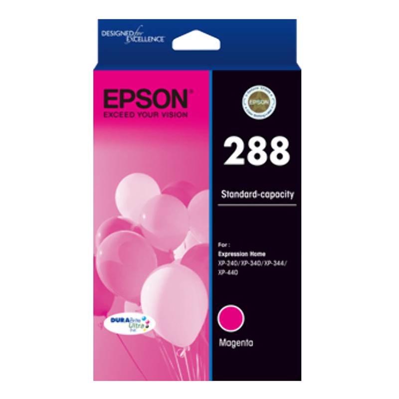 Epson 288 Standard Capacity DURABrite Ultra Magenta Ink Cartridge (C13T305392) - 1