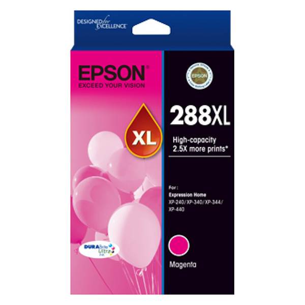 Epson 288XL High Capacity DURABrite Ultra Magenta Ink Cartridge (C13T306392) - 1