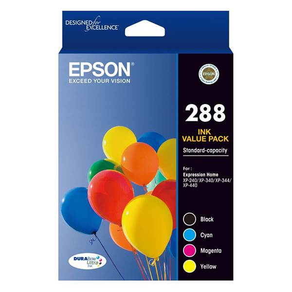 Epson 288 Standard Capacity Ink Cartridge Value Pack(C13T305692) - 1