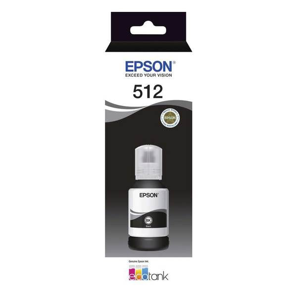 Epson T512 EcoTank Black Ink Bottle(C13T00G192) - 1