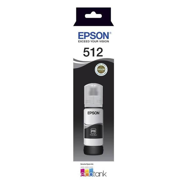 Epson T512 EcoTank Photo Black Ink Bottle(C13T00H192) - 1