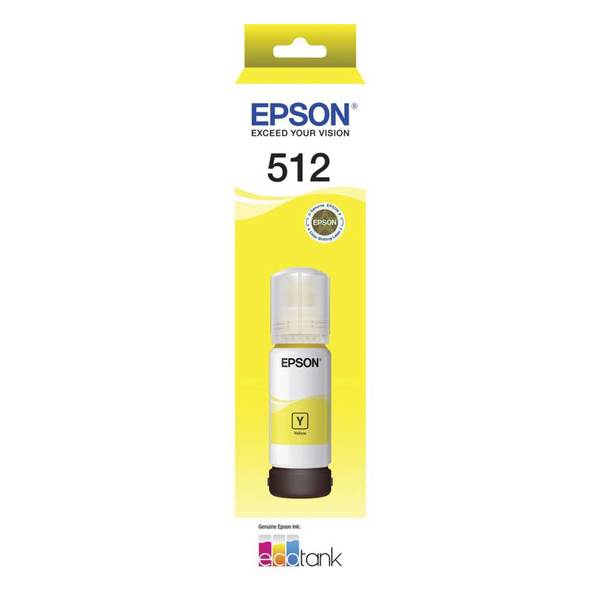 Epson T512 EcoTank Yellow Ink Bottle(C13T00H492) - 1