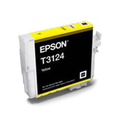 Epson T3124 UltraChrome Hi-Gloss2 Yellow Ink Cartridge(C13T312400) - 1