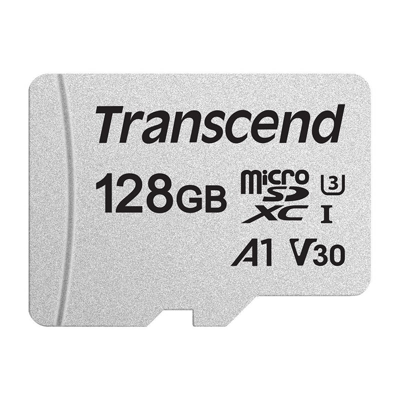 Transcend 300S 128GB UHS-I U3 A1 microSDXC/SDHC Memory Card(TS128GUSD300S) - 1