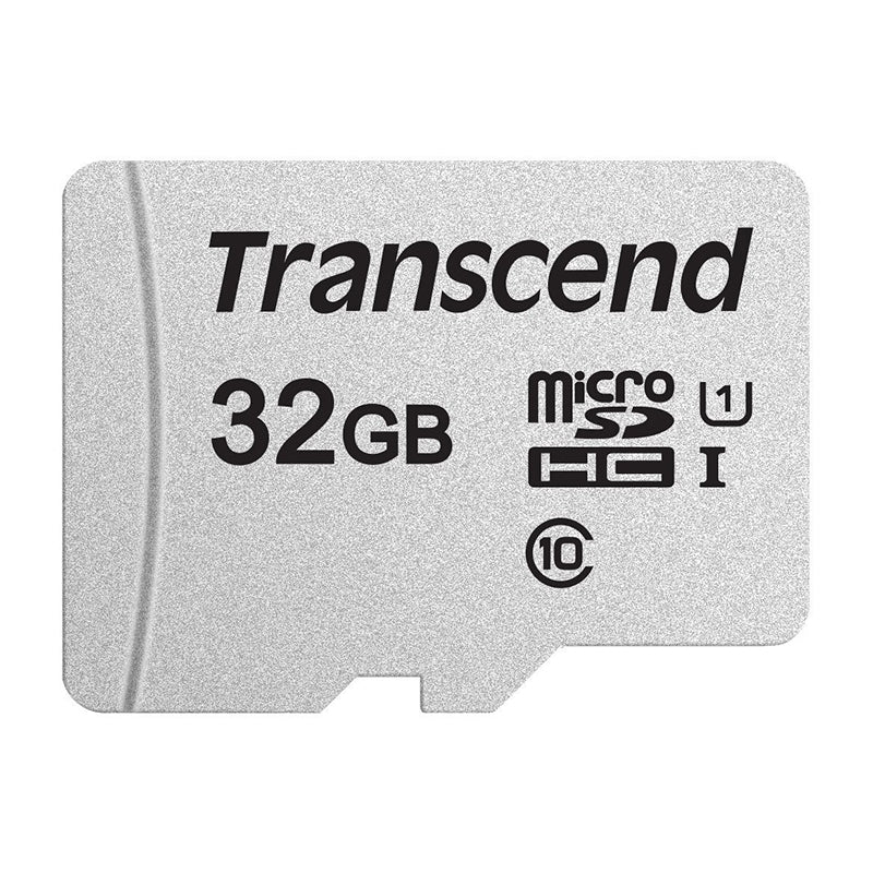 Transcend 300S 32GB UHS-I U1 Class 10 microSDHC Memory Card(TS32GUSD300S) - 1
