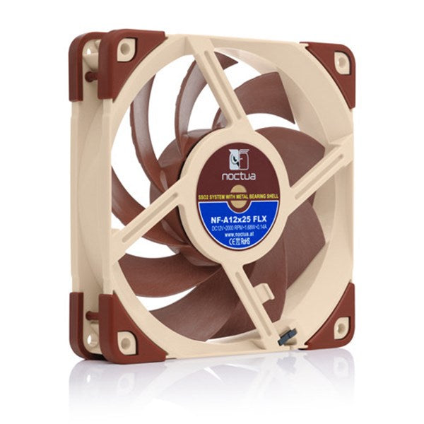 Noctua NF-A12x25 FLX 120mm 3-Pin Fan(NF-A12x25-FLX) - 5