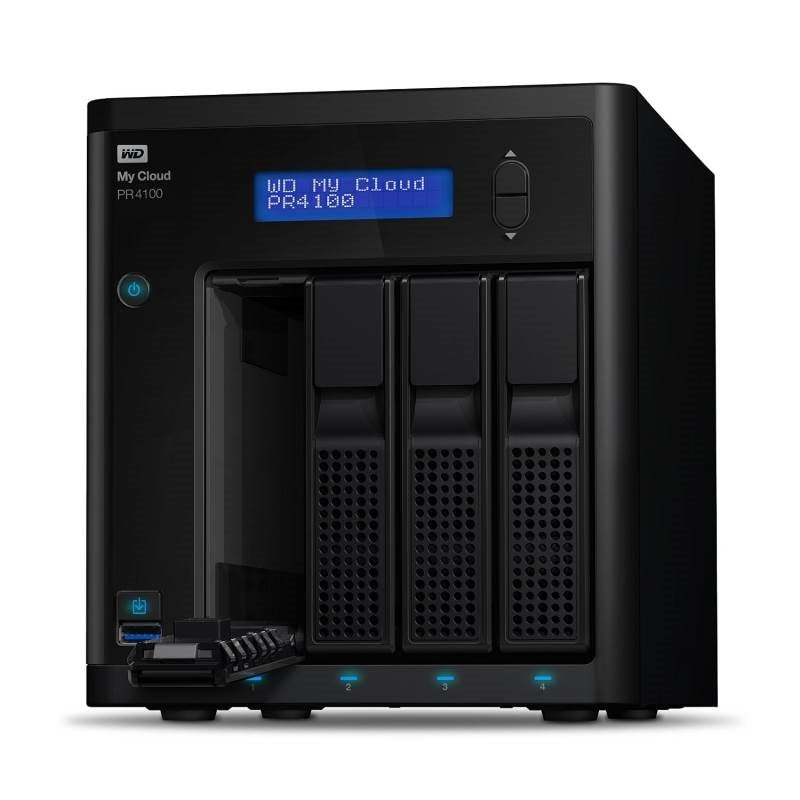 WD My Cloud PR4100 Pro Series 40TB 4-Bay NAS (WDBNFA0400KBK)(WDBNFA0400KBK-SESN) - 2