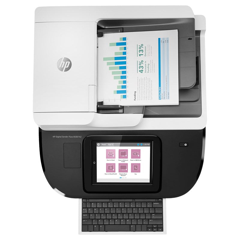 HP Digital Sender Flow 8500 fn2 Document Capture Workstation(L2762A) - 4
