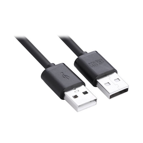 Ugreen 10309 1M USB 2.0 A to USB 2.0 A M/M Cable - Black(10309) - 1