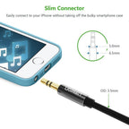 Ugreen 10733 1M 3.5mm to 3.5mm M/M AUX Audio Cable - Grey(10733) - 4