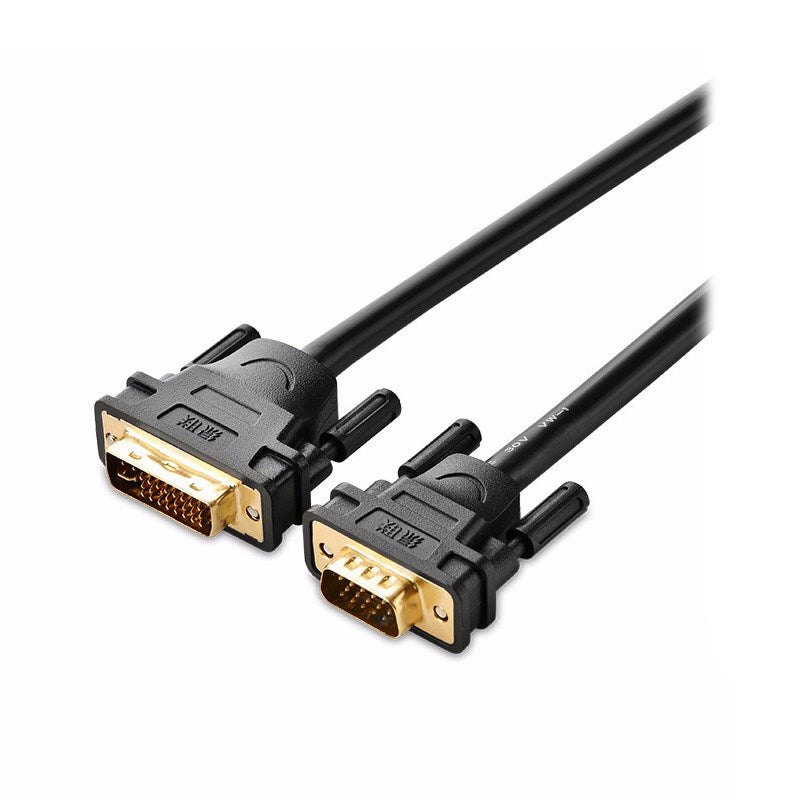 Ugreen 11617 1.5M DVI to VGA M/M Dual Link Video Cable(11617) - 1