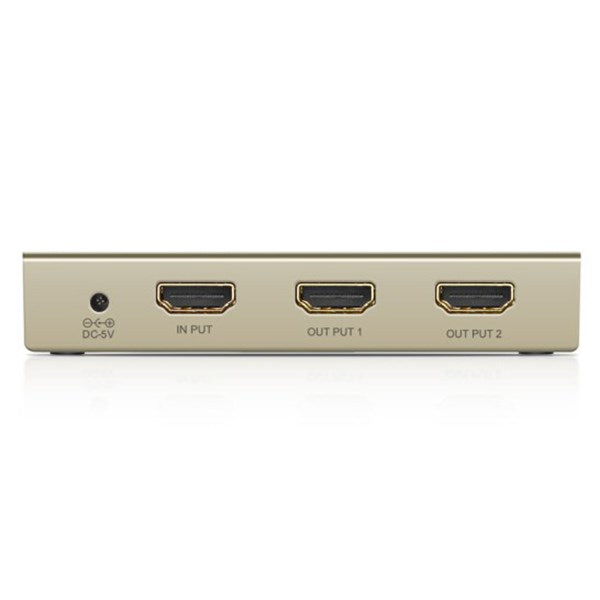 Ugreen 40276 2 Port HDMI Amplifier Splitter - Zinc Alloy(40276) - 2