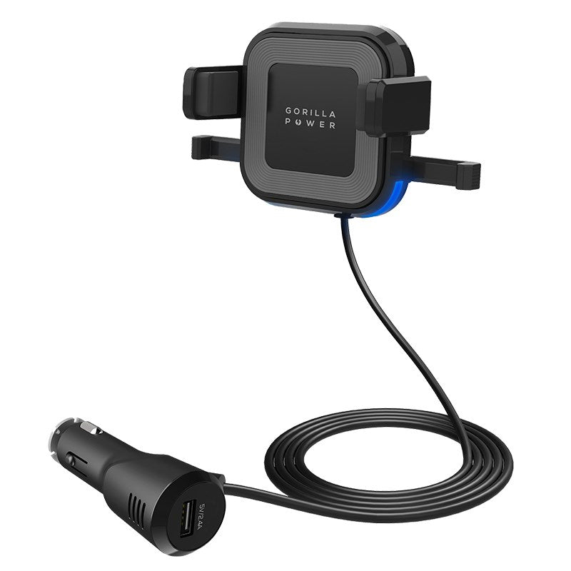 Mbeat Gorilla Power 10W Wireless Car Charger with 2.4A USB Charging(MB-WCS-02) - 1
