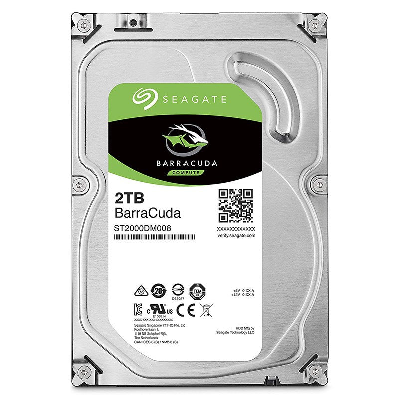 Seagate ST2000DM008 2TB BarraCuda 3.5" 7200RPM SATA3 Desktop Hard Drive(ST2000DM008) - 3