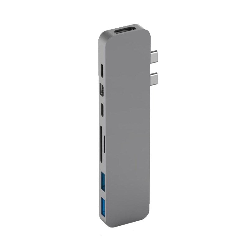 HyperDrive Pro 8-in-2 USB-C Hub for USB-C MacBook Pro/Air - Gray(GN28D-GRAY) - 2