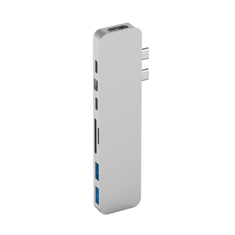 HyperDrive Pro 8-in-2 USB-C Hub for USB-C MacBook Pro/Air - Silver(GN28D-SILVER) - 2