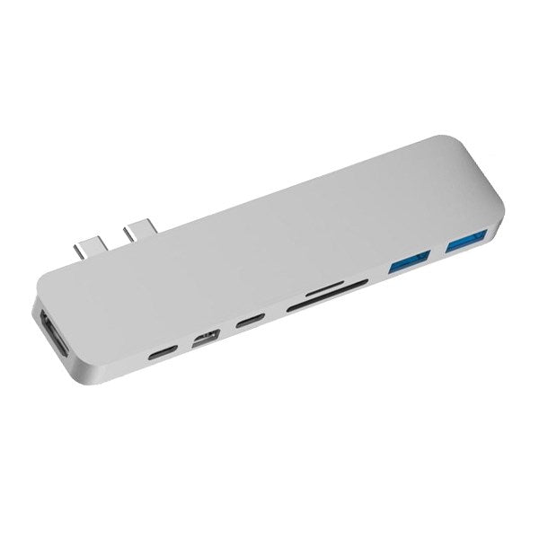 HyperDrive Pro 8-in-2 USB-C Hub for USB-C MacBook Pro/Air - Silver(GN28D-SILVER) - 1