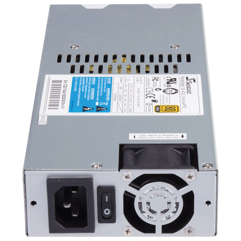 Seasonic SS-500L1U 500W 80+ Gold APFC 1U Modular Power Supply(SS-500L1U) - 2