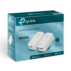 TP-Link TL-PA8033P KIT AV1300 3-Port Gigabit Passthrough Powerline Kit(TL-PA8033P KIT) - 2