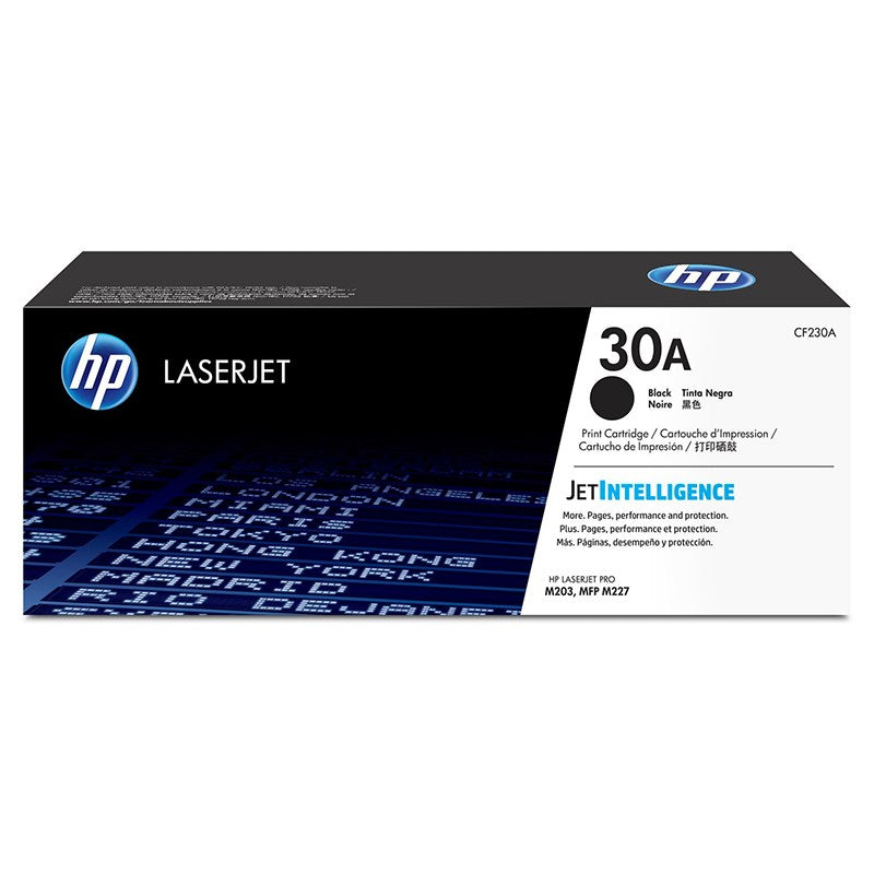 HP 30A Original LaserJet Toner Cartridge - Black (CF230A)(CF230A) - 1