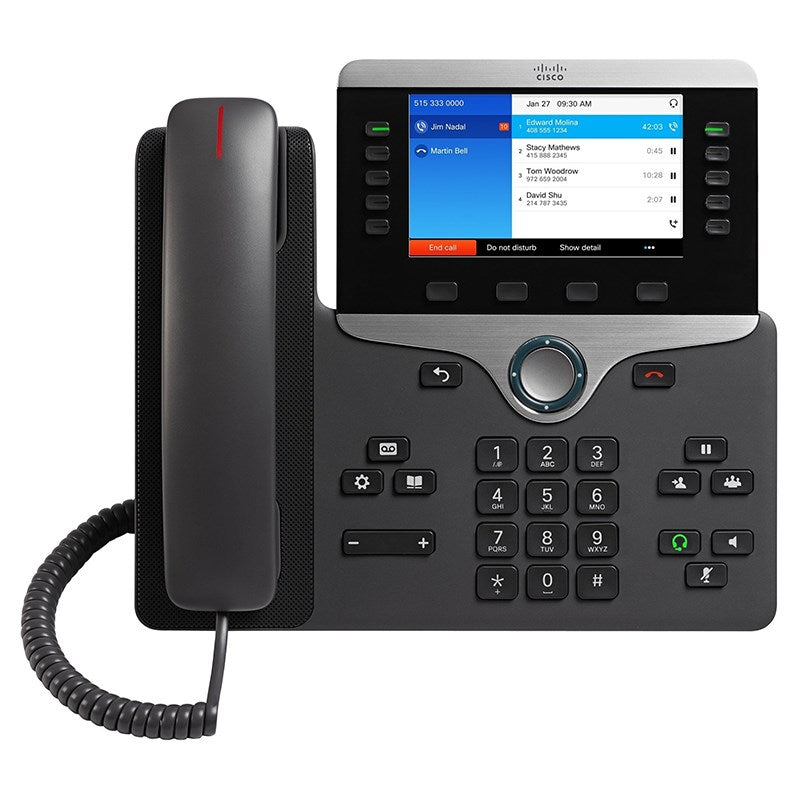 Cisco 8851 IP Phone with Multiplatform Phone Firmware(CP-8851-3PCC-K9=) - 1