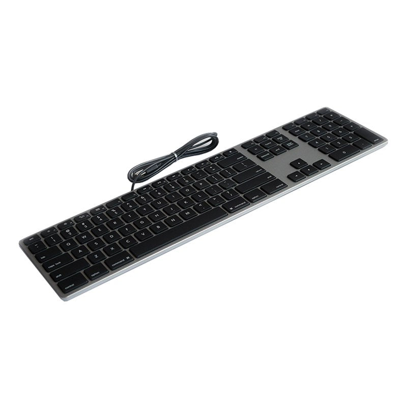 Matias Wired Aluminium Keyboard for Mac - Space Grey(FK318B) - 1