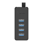 Orico 4-Port USB 3.0 Hub with Micro USB Power Port (100cm) - Black(W5P-U3-100-BK) - 2