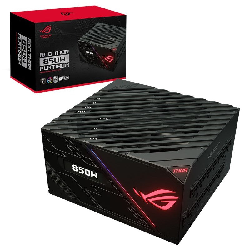 Refurbished - ASUS ROG THOR RGB 850W 80 PLUS Platinum ATX Power Supply(ROG-THOR-850P-Refurbished) - 1