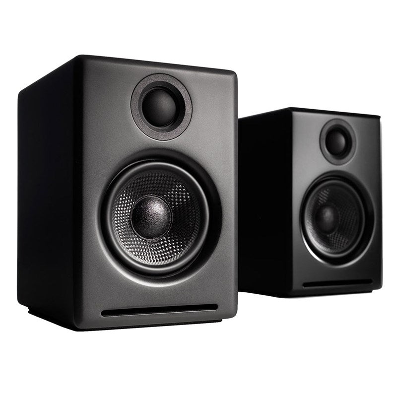 Audioengine A2+ Wireless Desktop Speakers - Satin Black(A2+BT-BLK) - 1