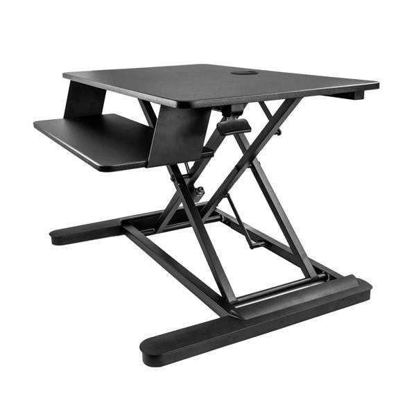 StarTech Sit Stand Desk Converter - Large Adjustable Ergonomic Desk(ARMSTSLG) - 1