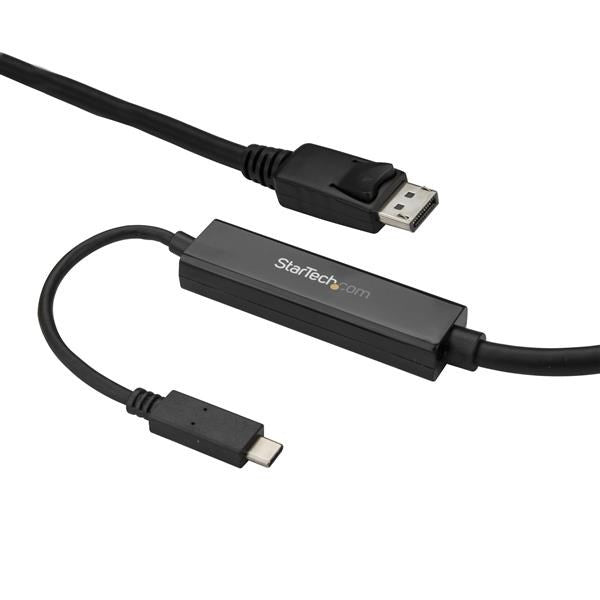 StarTech 9.8' USB C to DisplayPort 1.2 Cable - 4K 60Hz DP Adapter Cable(CDP2DPMM3MB) - 1