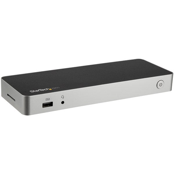 StarTech USB C Dock - 4K Dual Monitor HDMI/DisplayPort 60W PD/SD/4xUSB(DK30CHDDPPD) - 1