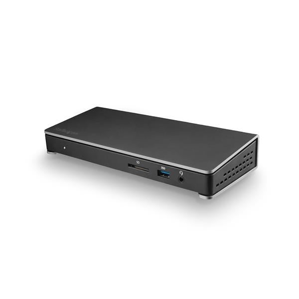 StarTech Thunderbolt 3 Dock Dual Monitor 4K 60Hz w/DP - 85W PD/6xUSB/SD(TB3DOCK2DPPD) - 1