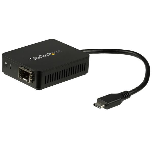 StarTech USB C to Fiber Optic Converter - Open SFP - Network Adapter(US1GC30SFP) - 1