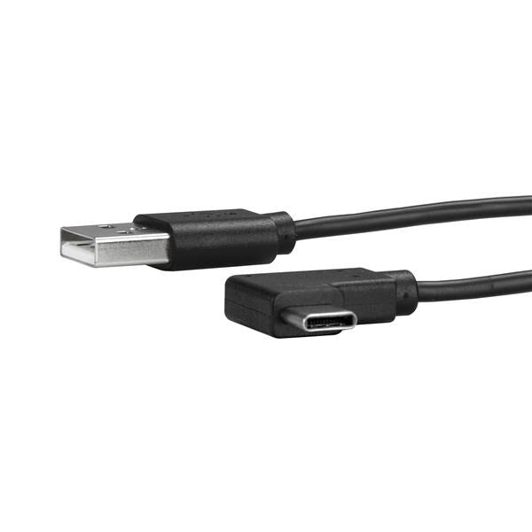 StarTech USB to USB C Cable - Right Angle - USB 2.0 - USB A to USB C(USB2AC1MR) - 1