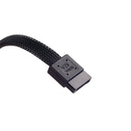 SilverStone CP10 Sleeved Slim-SATA to SATA Adapter - Black(SST-CP10) - 2