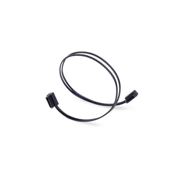 SilverStone CP11B-300 Low Profile 30cm SATA 6G Cable - Black(SST-CP11B-300) - 2