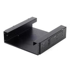 SilverStone SDP10B 5.25" to 3.5" Drive Bay Bracket - Black(SST-SDP10B) - 1