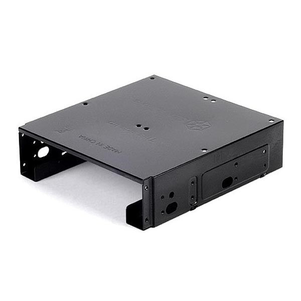 SilverStone SDP10B 5.25" to 3.5" Drive Bay Bracket - Black(SST-SDP10B) - 3