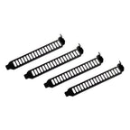 SilverStone AEROSLOTS-BP 4x Vented Slot Covers - Black(SST-AEROSLOTS-BP) - 1