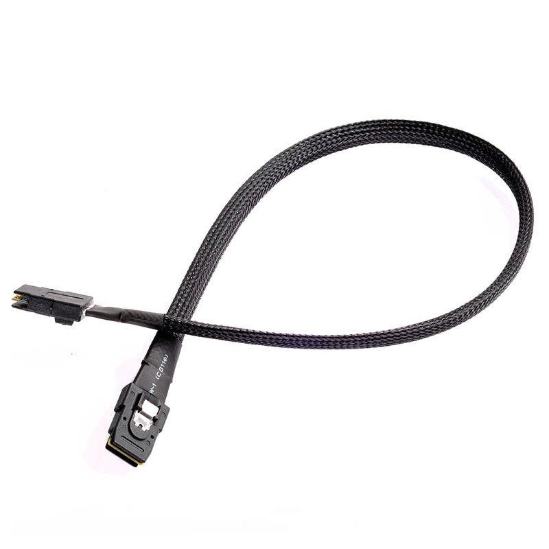 SilverStone CPS02 50cm 36pin SFF-8087 to SFF-8087 MiniSAS Cable(SST-CPS02) - 1