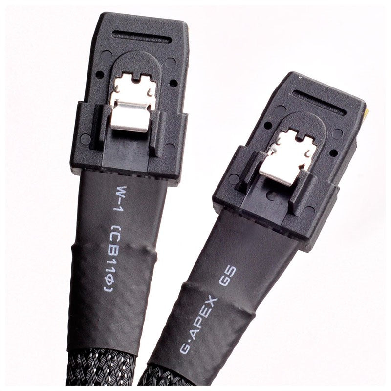 SilverStone CPS02 50cm 36pin SFF-8087 to SFF-8087 MiniSAS Cable(SST-CPS02) - 5